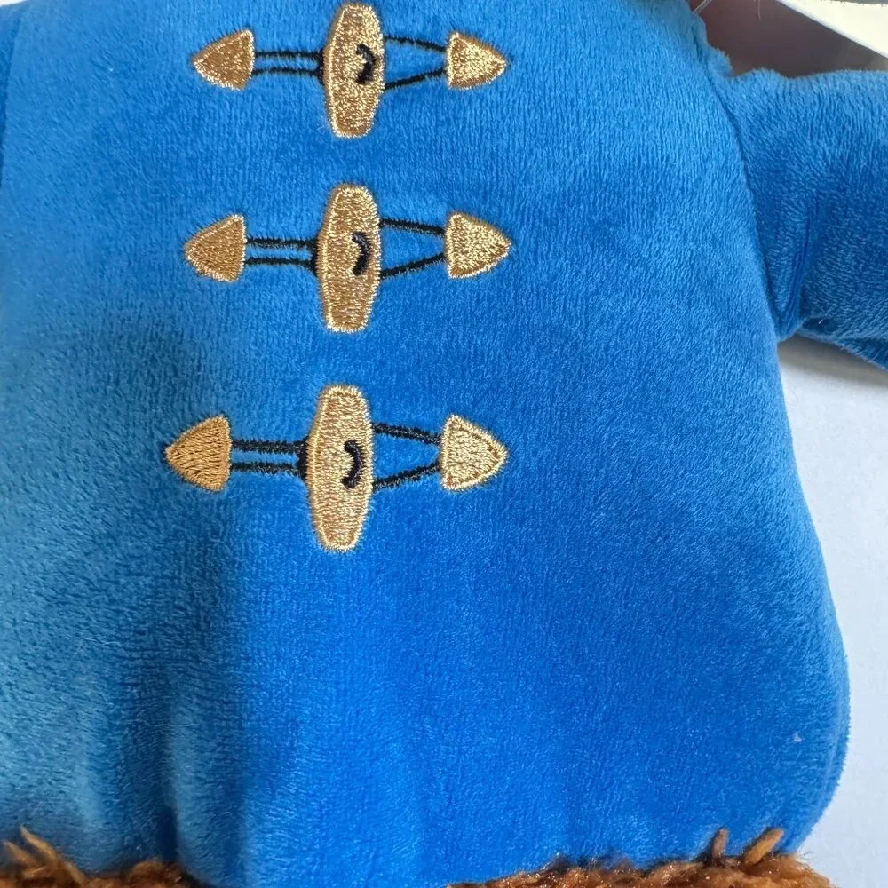 Paddington Bear Plush Kohls Cares 12" Honey-Brown Blue Duffel Coat Red Hat - Picture 10 of 11